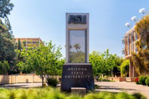 Arizona State University campus, an example of colleges with carbon neutrality