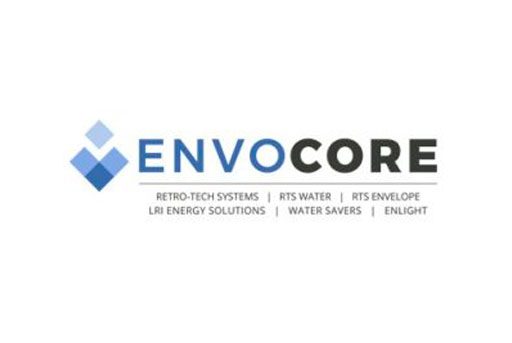 Envocore Logo displaying Energy Solutions and Utility Smart Metering